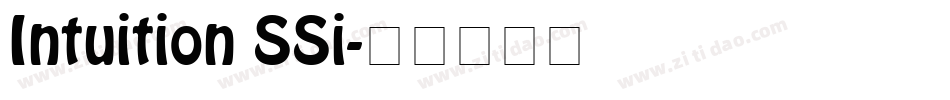Intuition SSi字体转换